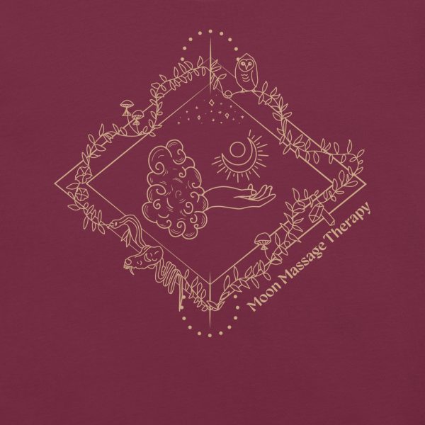 Moon Massage Therapy Unisex T-Shirt - Image 6