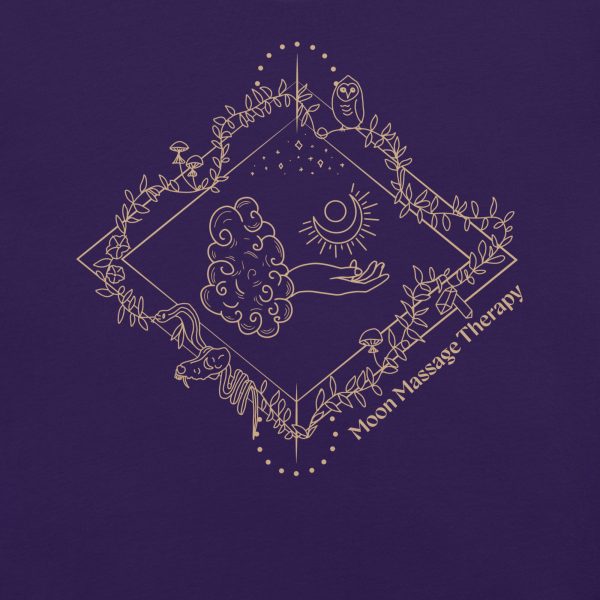 Moon Massage Therapy Unisex T-Shirt - Image 4