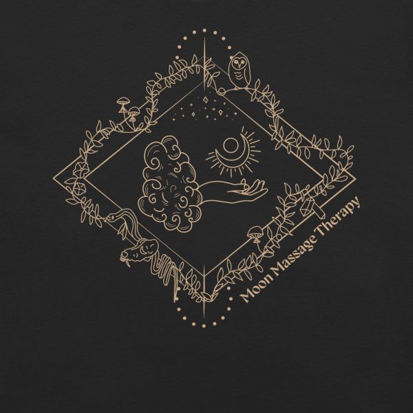 Moon Massage Therapy Unisex T-Shirt - Image 3