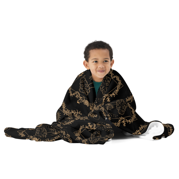 MMT Dark Magical Throw Blanket - Image 3
